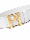 PADIJO Belt – White & Gold