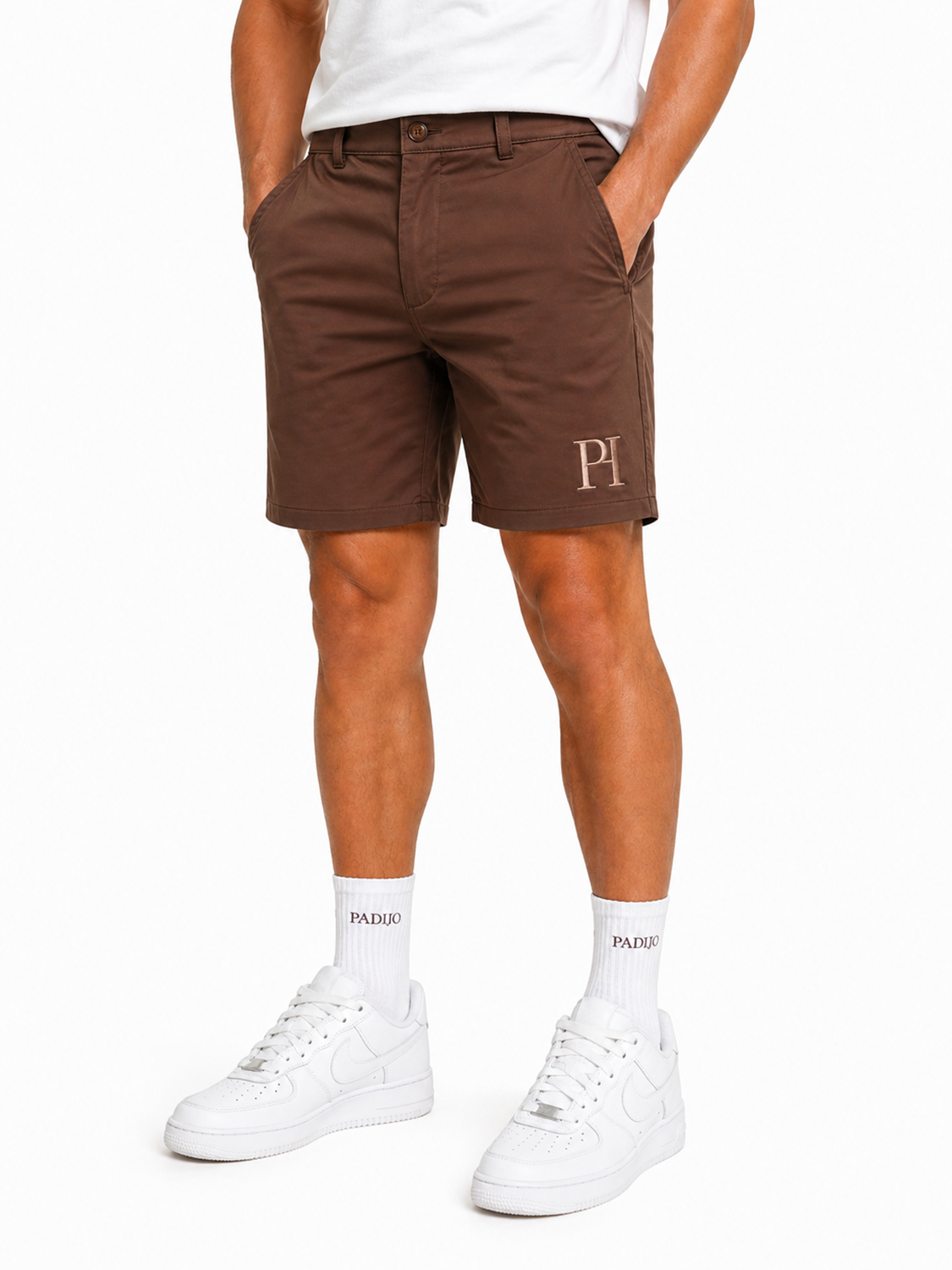 PADIJO Chino Short – Brown