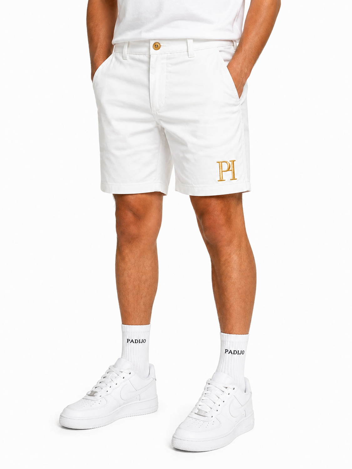 PADIJO Chino Short – White