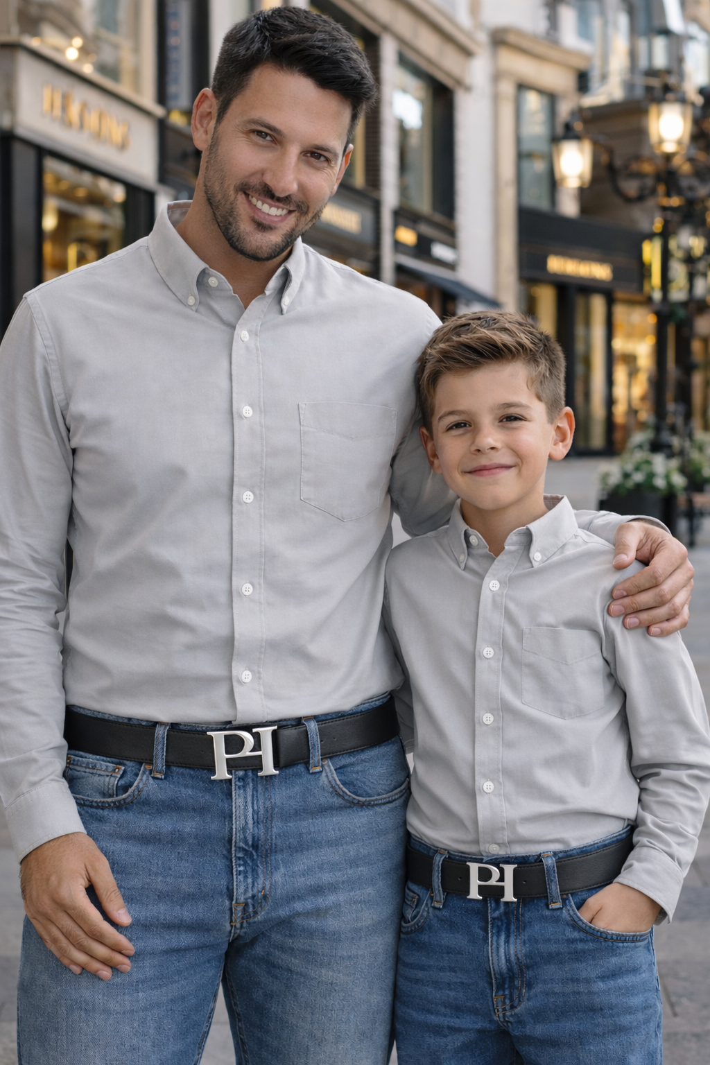 PADIJO Belt – Black & Silver