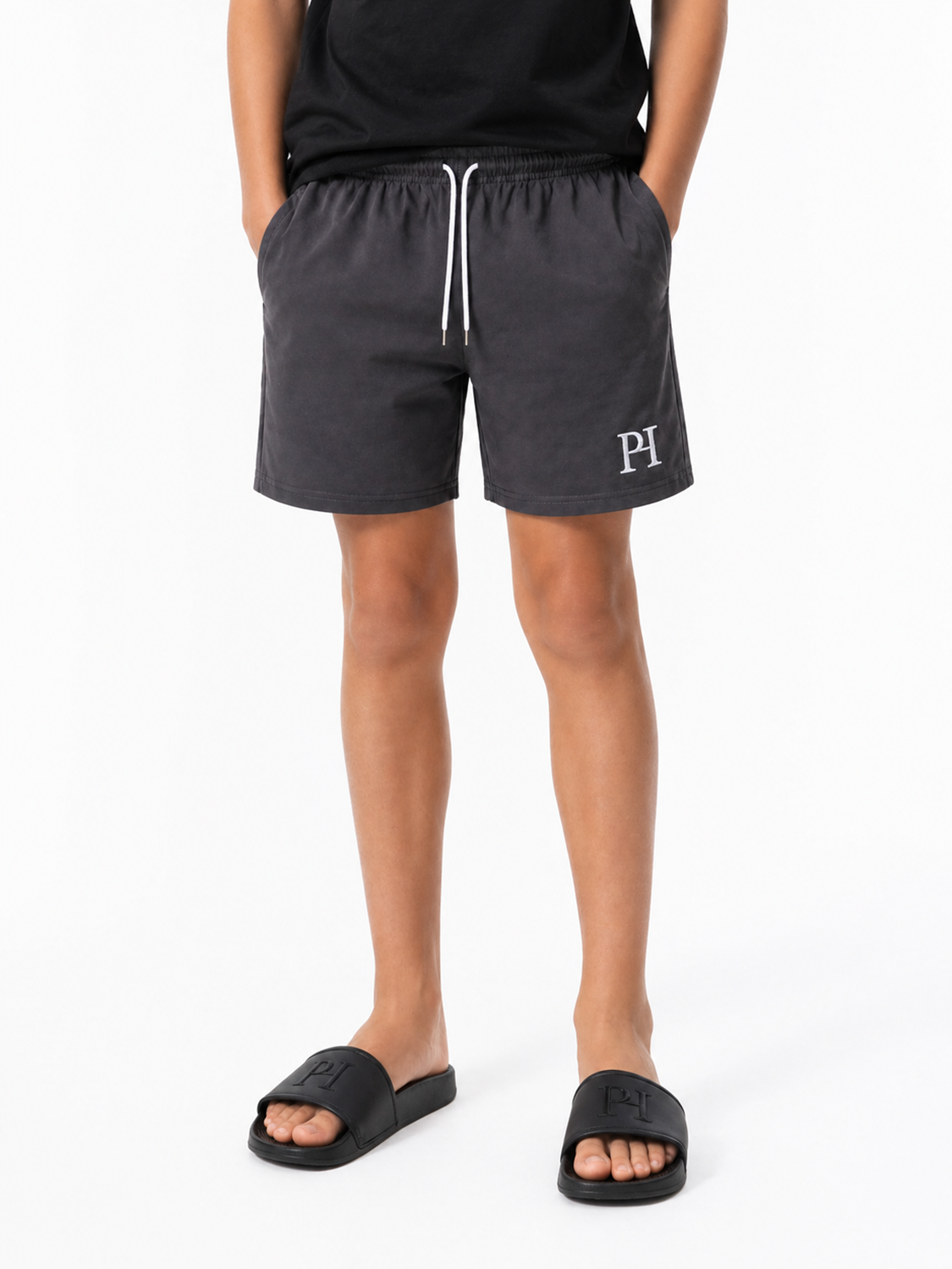 PADIJO Father & Son Swim Shorts – Black